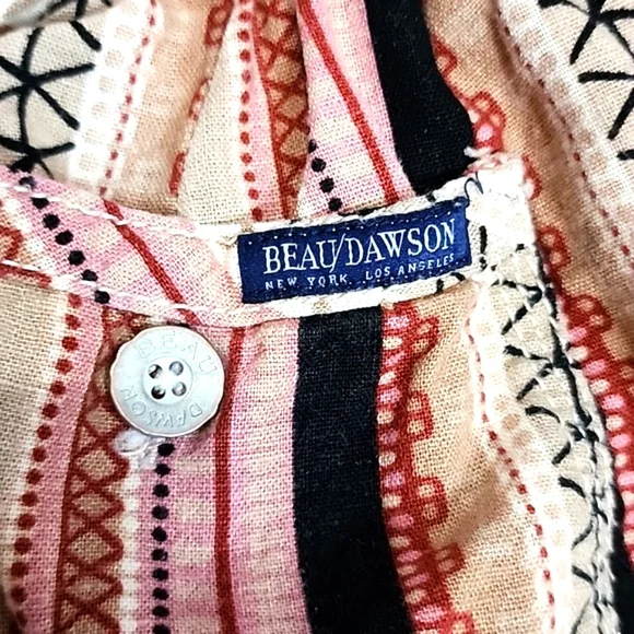 Beau/ Dawson linen rayon blend pants size M - Picture 4 of 6